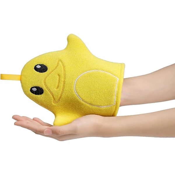 Søde Baby Vaskehandsker til Bad, Baby Badehandsker, 2 Stykker Vaskeklude Børne Brusehandsker til Bad og Baby Shower