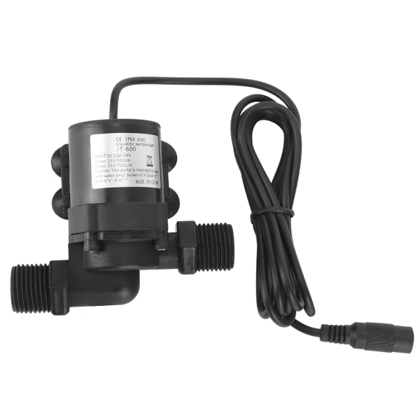JT-600D Multifunksjonell Micro DC børsteløs vannpumpe Mini Booster Pump 24V G1/2in