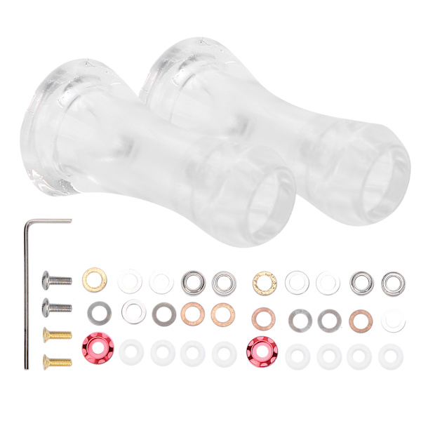 27,6 mm muovinen kalastuskelan kahvan nuppi, vaihtokahvan kahvaosa, lisävarusteilla