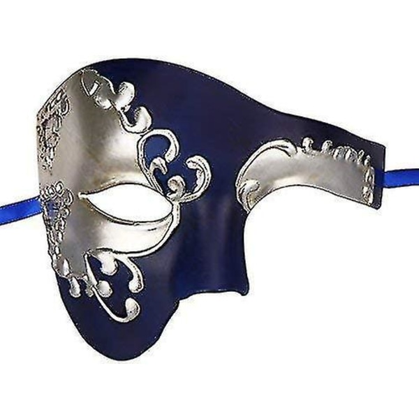 Miesten Vintage Phantom of the Opera Venetsian Karnevaali Naamio