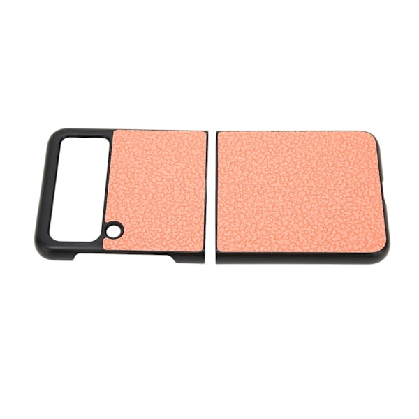 Beskyttende deksel i PU-skinn for Galaxy Z FLIP 3 - rosa