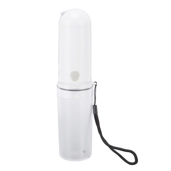 Bærbar bidet 230 ml USB oppladbar Effektiv vannbesparende Enkel betjening Bærbar bidetsprøyte for toalettreiser Gjennomsiktig flaske