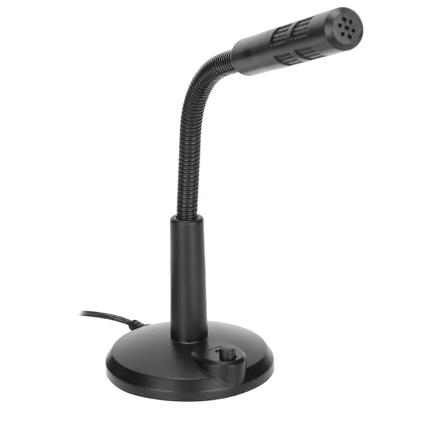 USB-bordsmikrofon Plug and Play rundstrålande mikrofon med mute-knapp för PS4-dator PC Laptop
