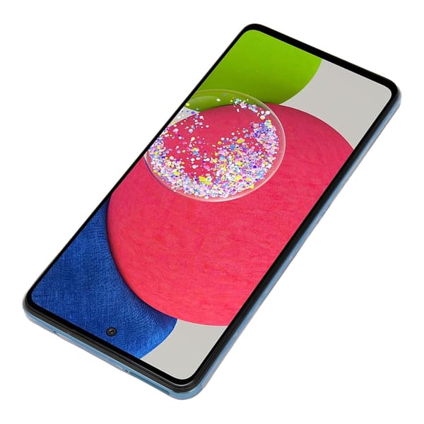 Telefon LCD-skärmbyte 6,5 tum Multi Touch Telefon Skärm Digitizer Montering med Ram för A526 A526U A526T A526V Blå