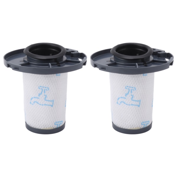 2 stk. robotstøvsugerfiltre, avtakbare robotstøvsugerfiltre for Rowenta ZR009007 RH9890WO RH9879WO X FORCE FLEX