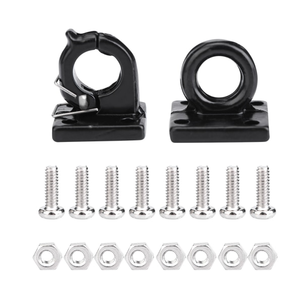 Simuleringssläp draglås set för Axial SCX10 TAMIYA CC01 D90 D110 TF2 RC-bil