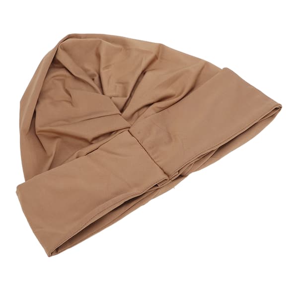 Muslimsk turbanhatt Modal bomull God elastisitet Myk komfortabel Stilig vakker stretch hodeplagg Khaki