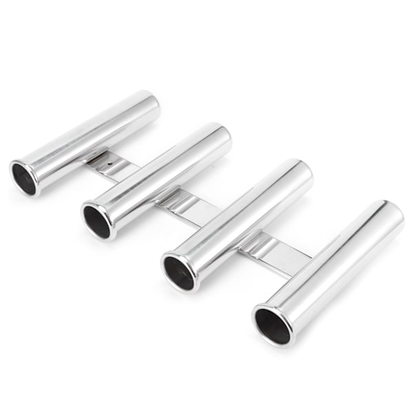 Fiske stang holder 4 rør stativer lodret monteret rustfrit stål hardware til marine yacht båd