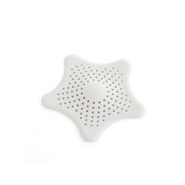 Starfish White Umbra Drain Cover and Hair Catcher