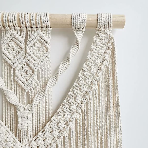 Bohemisk Macrame Väggbonad Tapestry 110*82CM
