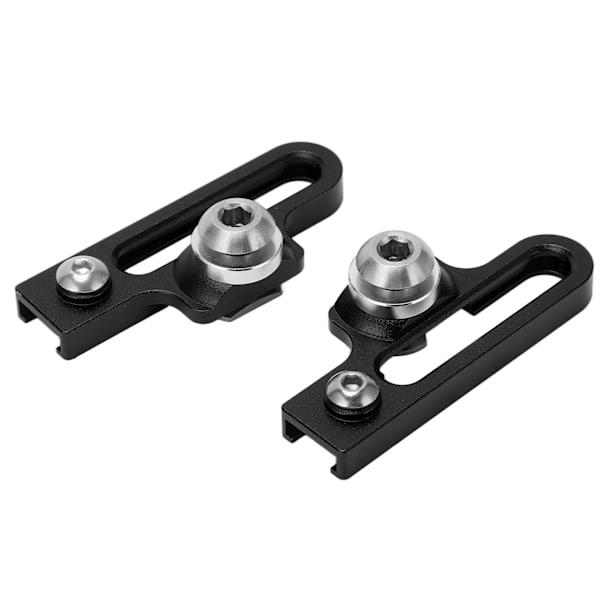 2st Bike C Clamp Bromsbelägg Aluminiumlegering Förlängning C Bromsok Adapter Bromsar för landsvägscyklar Svart