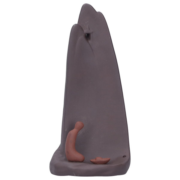 Keramisk tilbakestrøms røkelsebrenner Sandalwood Stick Aromaterapi Landskapsholder Dekorasjon