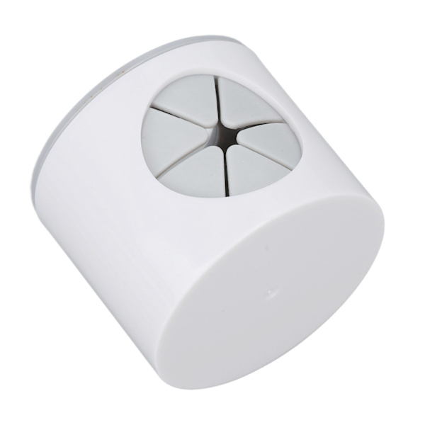 Elektrisk tandborsthållare Stansning gratis grå bas Plast Minimalistisk linje Ventilationsdesign Väggtandborsthållare