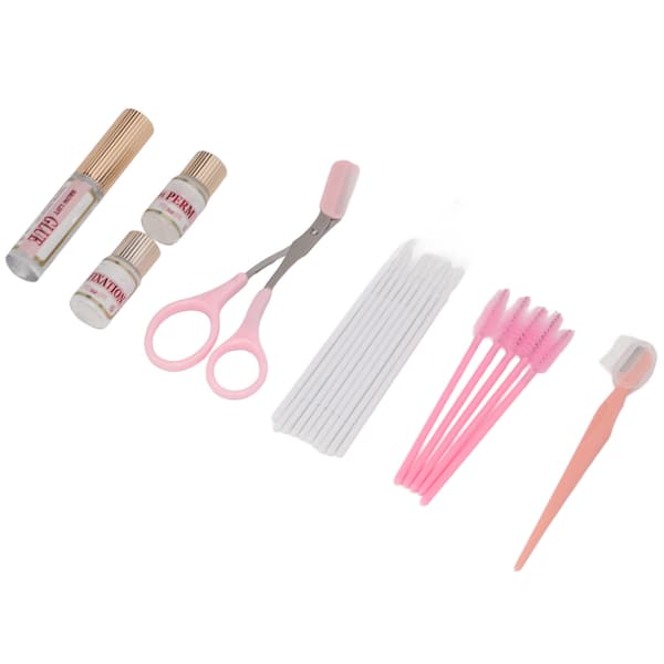 Ögonbryn Permanent Kit Långvarig Formning Ögonbryn Lyft Styling Set med Borste Trimmer 17ml