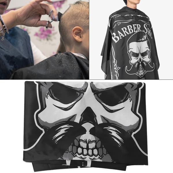 Frisør Pustende Forkle Hårklipp Barber Salon Vanntett Kappe (160 x 140cm)