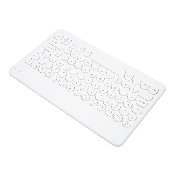 Retro Keyboard Rund Keycap Ultra Slank God Rebound Type C Mini Trådløst Tastatur til Mobiltelefoner Computere Laptops