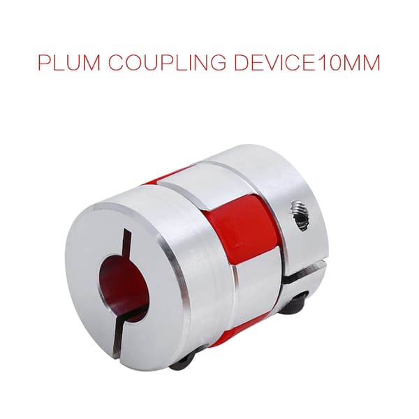 6,35 mm x 10 mm flexibel plommonaxelkkoppling CNC stegmotor kodarkoppling