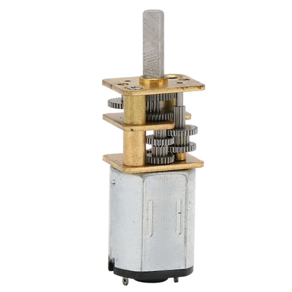 12FN20 DC 6V hammaspyörän hammaspyörämoottori 10 rpm 3x10 mm akselin alennusvaihdemoottori robotille