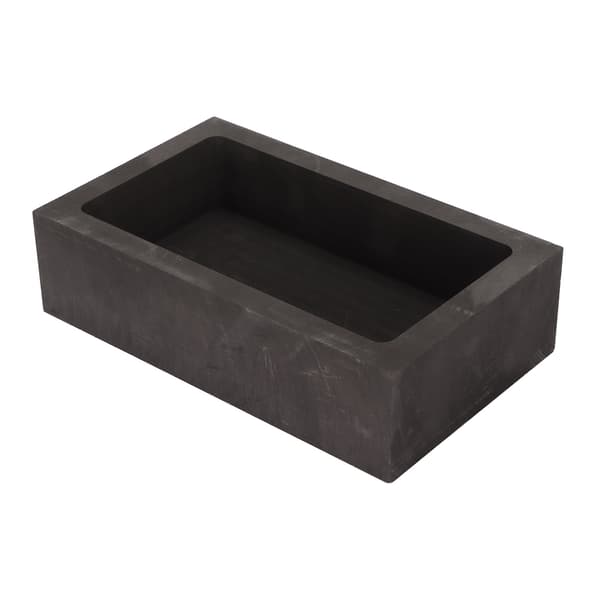 5000g Kapacitet Højrent Grafitdigel Metalraffinering Form Barrer Smeltedigel Beholder
