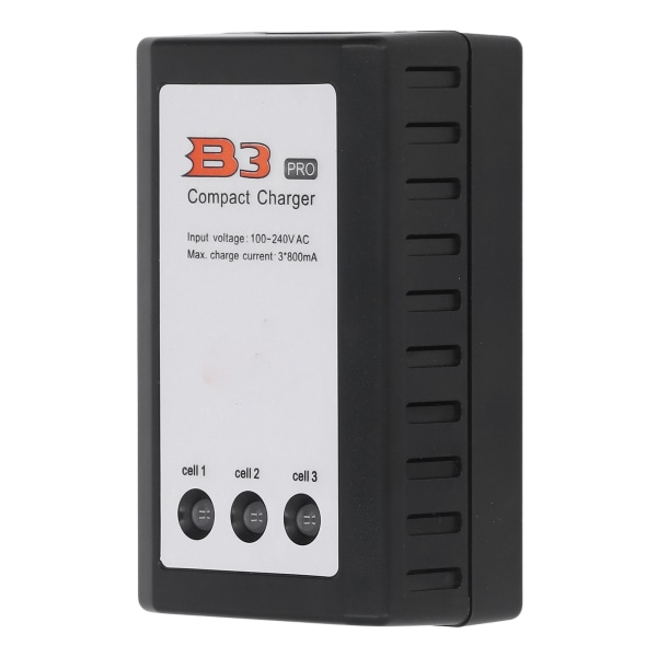Lithiumbatteri-oplader Hurtig balance Overopladningsbeskyttelse Kompakt B3 AC 110~240V EU-stik