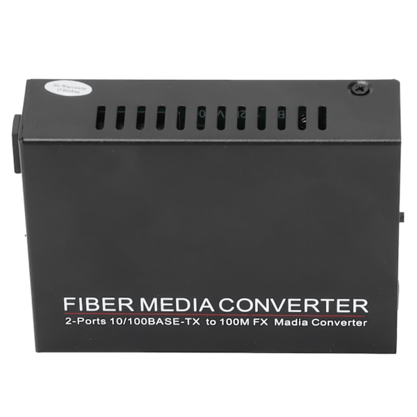 2-portars Ethernet-fiberswitch TBCMC3412ES20A Plug Play Stabil Robust Datornätverksswitchar 100240V(AU-kontakt )
