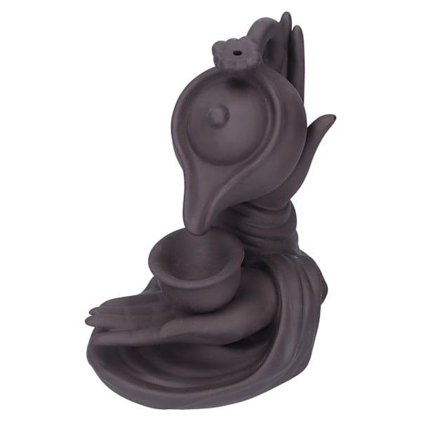 Buddha Hand Backflow Rökelsebrännare Prydnad Rökelsehållare Feng Shui Dekorationer