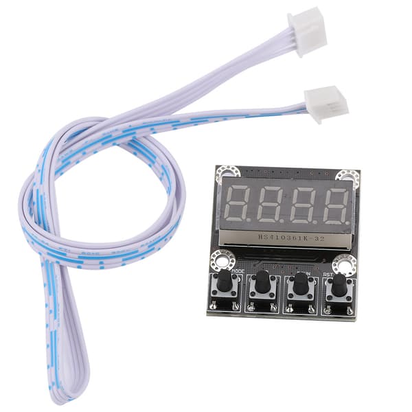 Enkeltrad PLC-kontrollkort parameterdisplaymodul uten programmering