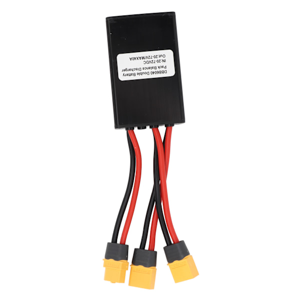 Elektrisk cykel dubbelbatteriurladdningsomvandlare dubbelbatteri parallellmodul adapter 20V‑72V 40A