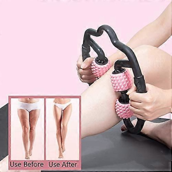 Cellulitt Massasjeapparat, Massasjerulle for Legger Legg Lår Nakke Arm Tennisalbue Dypvev Foam Roller Fascia Utstyr, Fit Roller Pro, Muskelsmertelindring