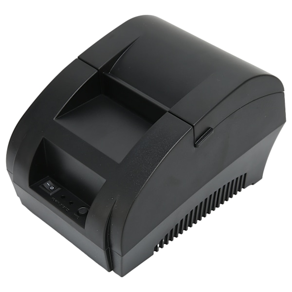 Etiketprinter 90mm/s Hurtig Udskrivningshastighed Høj Opløsning Pladsbesparende Design Termisk Printer 100V til 240VUK Stik