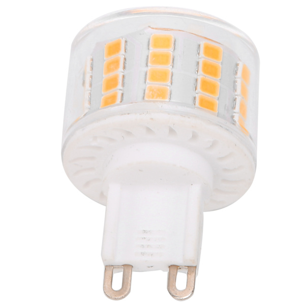 7W G9-pære 700LM 52LED Bi-pin lyspære LED majslampe til lysekrone 220V-240VVarm hvid 2800K-3000K