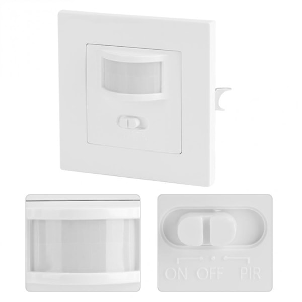 110‑240V 86‑type højeffekt infrarød PIR Motion Induktiv væg-smart switch