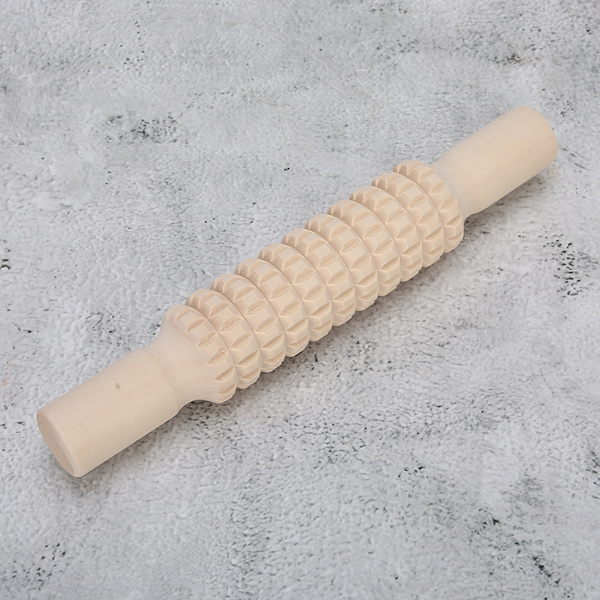 Rolling Stick Modellering Roller Keramik Verktyg Massivt trä Skulptur Kit Polerad hantverk Collection Gallertyp
