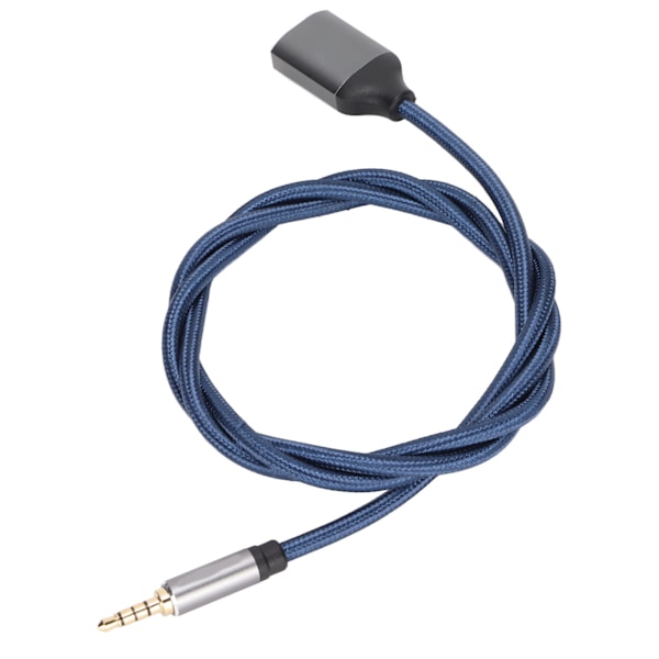 Headsetadapter 3,5 mm Aux Stereo Audio 1 han til 2 hun Audio Mikrofonstik Headset Splitter til computer
