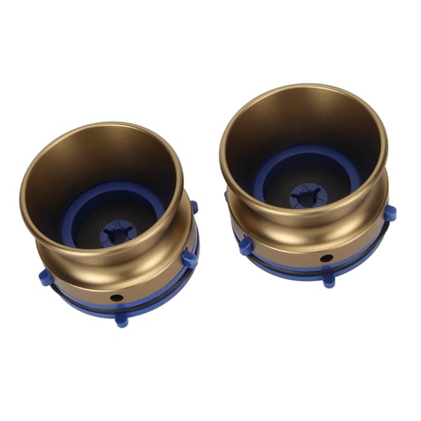 1/4 10in Åbner Poleret Aluminiumlegering Universal Ladeenhed NAB Navadapter til Studer ReVox B67 til Akai til Teac Bronze