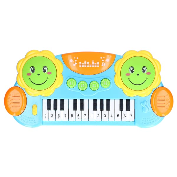 Pianoleke elektronisk keyboard med lyseffekter for barn over 3 år