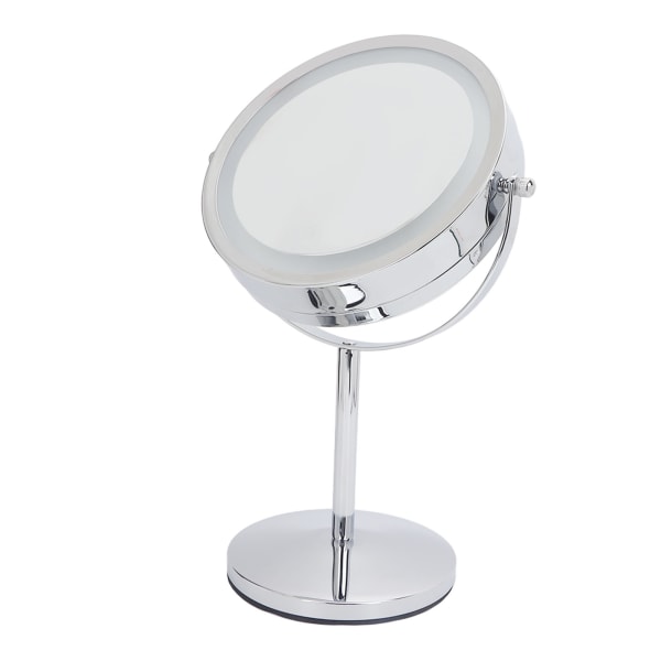 Oplyst Makeup Spejl 3X Forstørrelse Bærbar Touch Control LED Vanity Spejl til Kvinder Piger