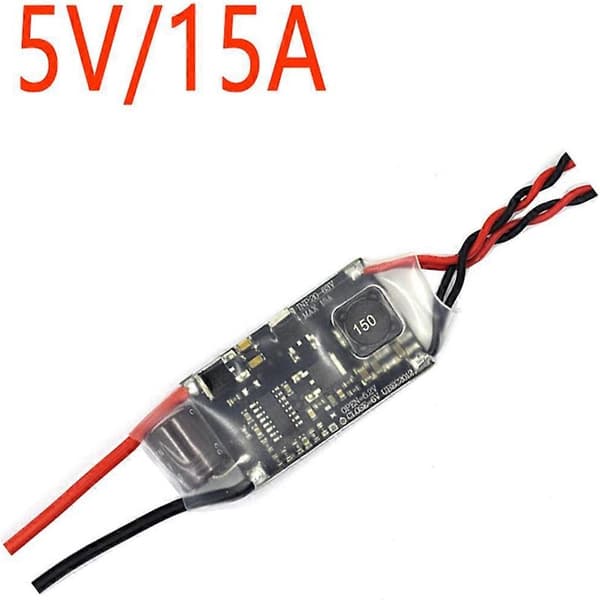 5V 15A 3-12S BEC (UBEC) strømforsyning for RC fly FPV-mottaker