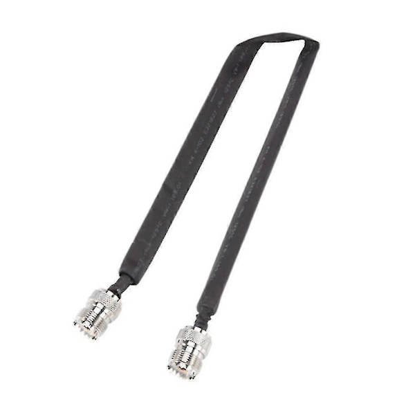 Oven/ikkunan läpivientikaapeli litteä RF koaksiaalikaapeli So239 Uhf naaras Uhf naaras 50 Ohm Rf Coax Zekai