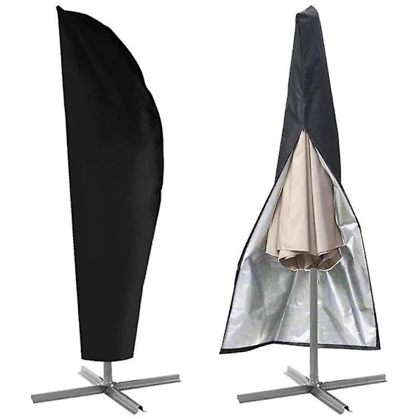Vanntett Utendørs Anti-UV Parasolltrekk - 200cm x 30cm x 50cm med Glidelås
