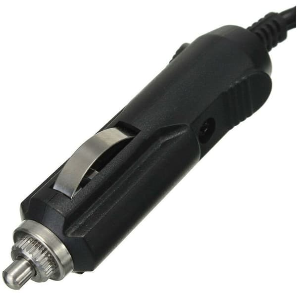 2m 12v Car Refrigerator Cooler Cigarette Lighter 2-pin Charger Cable thsinde Black