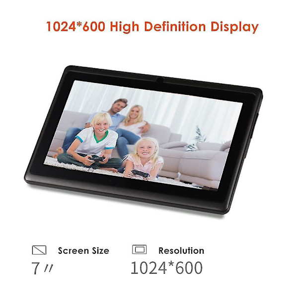7 tuuman lasten tabletti PC kahdella kameralla 8 Gt neliydin Wi-Fi tabletti PC Pad-P