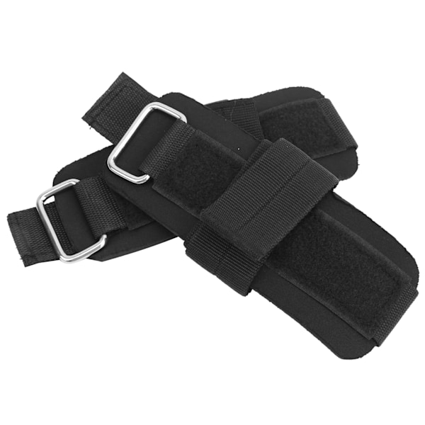 Unisex tyngdlyftning handledsstöd bälte fitnessövningar handledsskydd bälte svart