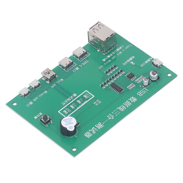 USB-kabeltester 3 i 1 testkort kortslutning åpen krets testmodul for vedlikehold