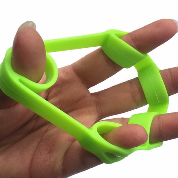 Silikone Finger Trænings Trækring Underarm Træningsring Værktøjer