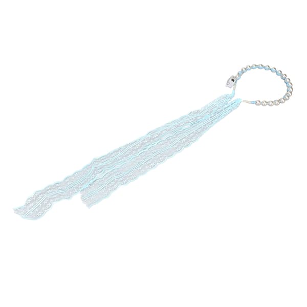Blonde Lysende Hårbånd Mote Søte Kunstige Perler Lysende Bryllupshodeplagg for Fest