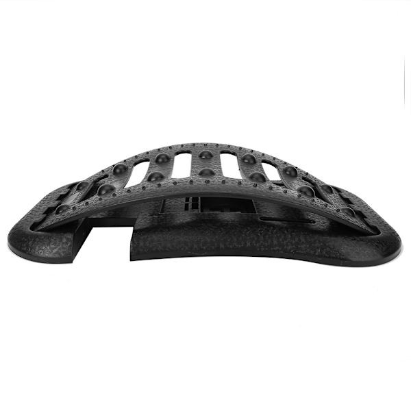 Lumbal ryggrad Diskbråck Traction Justerbar Smärtlindring Lumbal Spine Massager Svart
