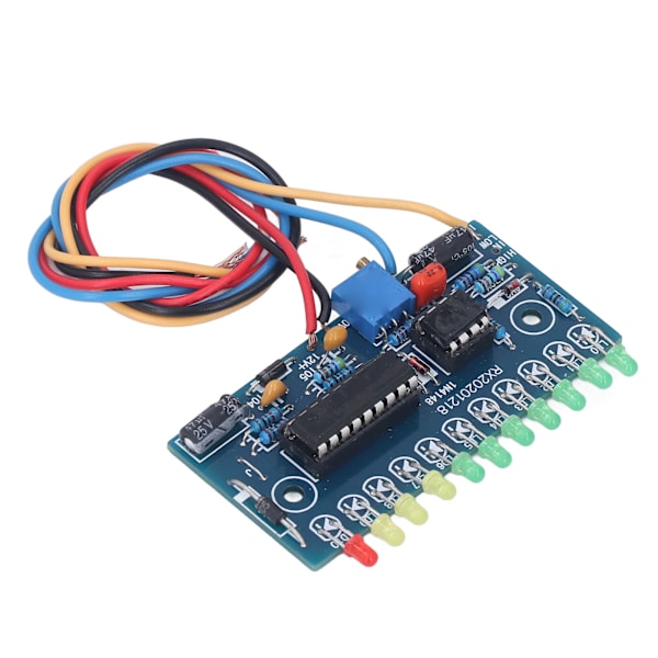 LED Audio Level Indikator Modul 10 Segment 11 stk 3mm LED'er Audio Level Indikator Board til VU Meter Forforstærker