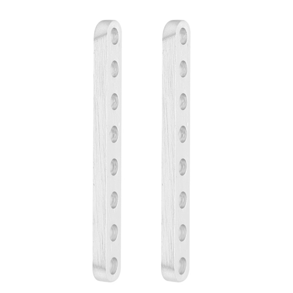 1 par robotstruktur platt balk-deltillbehör 8 hål 3102-0008-0064 4 x 8 x 64 mm