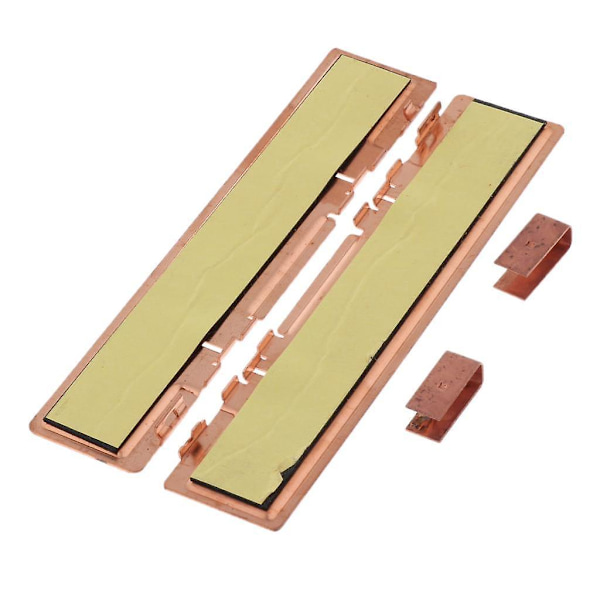 Koppar RAM Kylfläns Kylare Kylradiator för Notebook Dator--